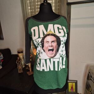'OMG! Santa!' Graphic Top